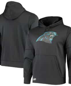 Carolina Panthers New Era Black Stadium Logo Pullover Hoodie