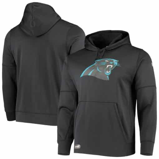 Carolina Panthers New Era Black Stadium Logo Pullover Hoodie