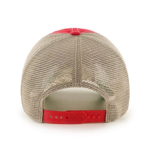 Philadelphia Phillies 47 Brand Vintage Red Tuscaloosa Mesh Adjustable Hat - Image 2