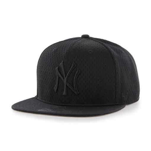 New York Yankees 47 Brand All Black Breeze Adjustable Hat
