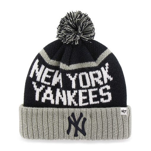 New York Yankees 47 Brand Navy Linesman Cuff Knit Hat