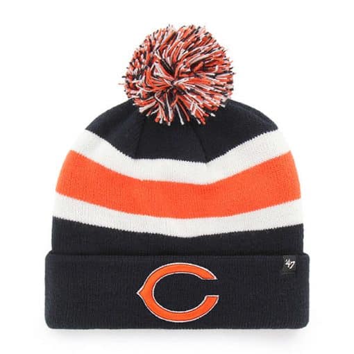Chicago Bears 47 Brand Navy Breakaway Cuff Knit Hat