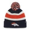 Denver Broncos 47 Brand Light Navy Breakaway Cuff Knit Hat
