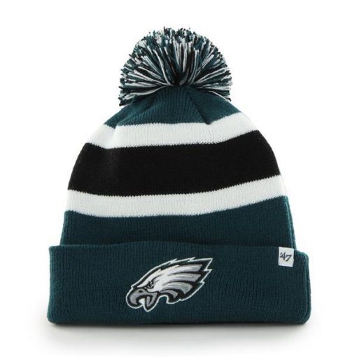 Philadelphia Eagles 47 Brand Pacific Green Breakaway Cuff Knit Hat