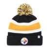 Pittsburgh Steelers 47 Brand Black Breakaway Cuff Knit Hat