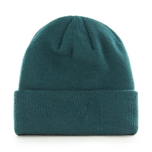 Philadelphia Eagles 47 Brand Pacific Green Raised Cuff Knit Hat - Image 2