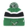 Philadelphia Eagles 47 Brand Green Classic Breakaway Cuff Knit Hat