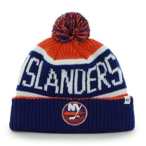 New York Islanders Calgary Cuff Knit Orange 47 Brand Hat