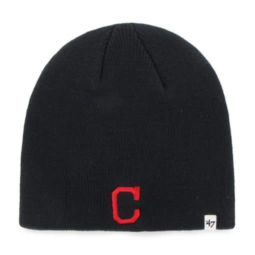 Cleveland Indians 47 Brand Navy Beanie Hat