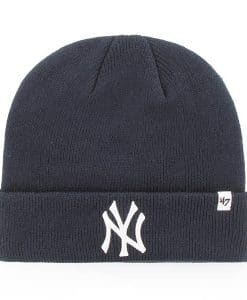 New York Yankees Raised Cuff Knit Navy 47 Brand Hat