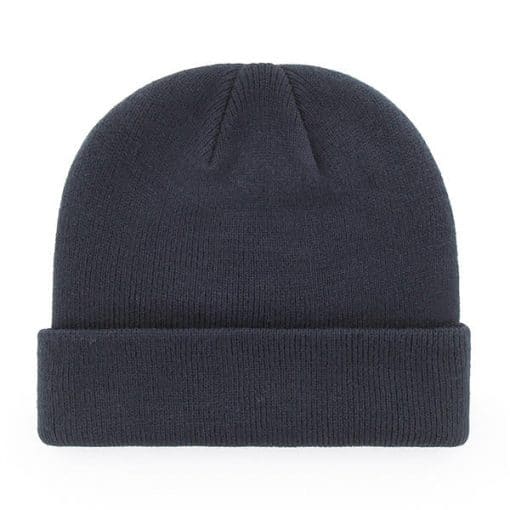 New York Yankees Raised Cuff Knit Navy 47 Brand Hat - Image 2