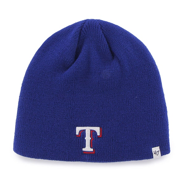 Texas Rangers Beanie Royal 47 Brand Hat