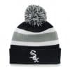 Chicago White Sox Breakaway Cuff Knit Black 47 Brand Hat