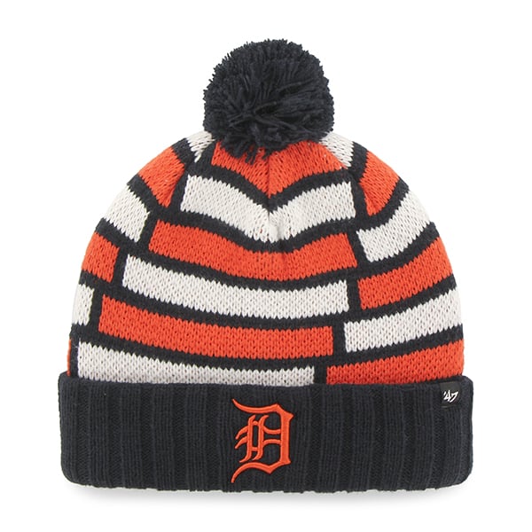 Detroit Tigers Breakout Cuff Knit Navy 47 Brand Hat