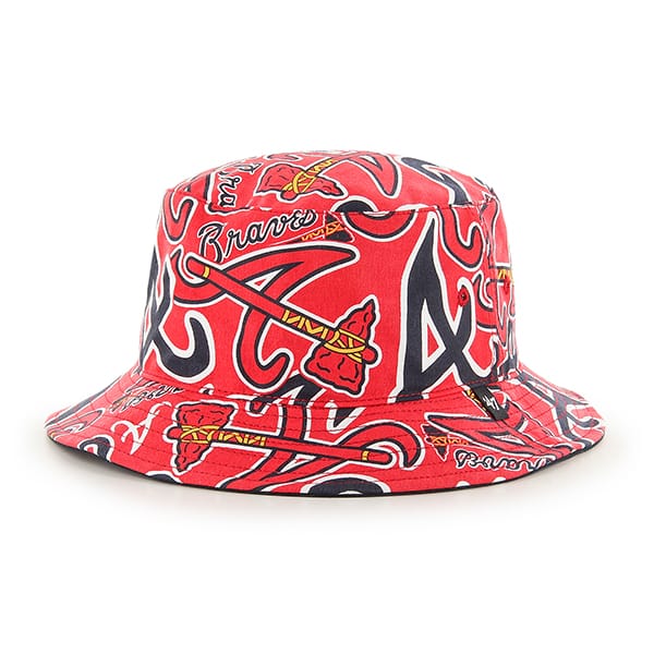 atlanta braves bucket hat