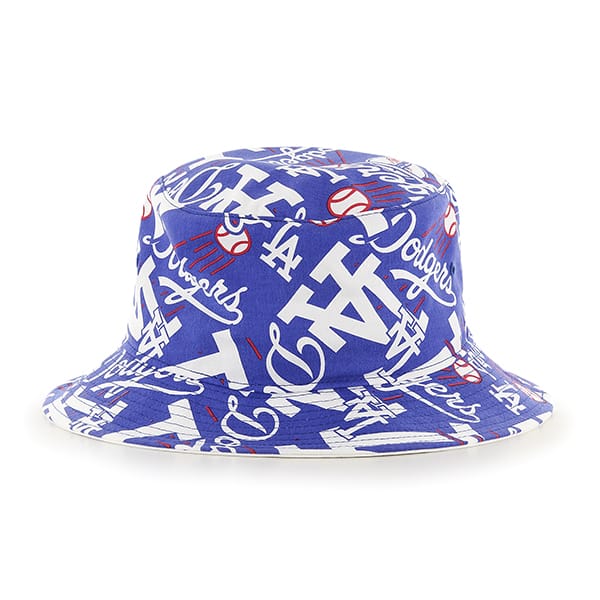 Los Angeles Dodgers Bravado Bucket White 47 Brand Hat Detroit Game Gear