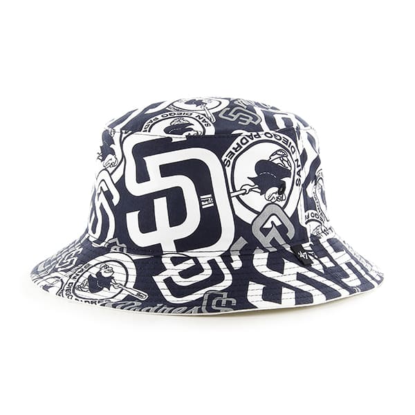 San Diego Padres Bravado Bucket White 47 Brand Hat