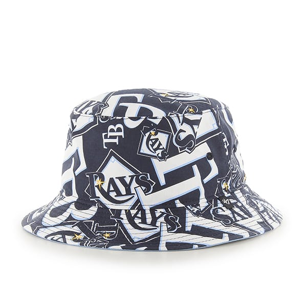 Tampa Bay Rays Bravado Bucket White 47 Brand Hat