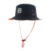 Detroit Tigers 47 Brand Navy Kirby Bucket Hat