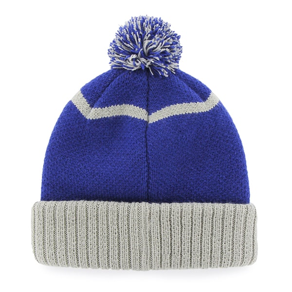 Kansas City Royals Linesman Cuff Knit Royal 47 Brand Hat - Detroit Game ...