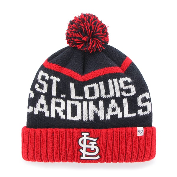St. Louis Cardinals Linesman Cuff Knit Navy 47 Brand Hat
