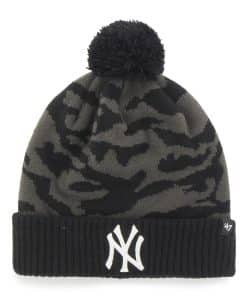 New York Yankees M Twenty Nine Cuff Knit Charcoal 47 Brand Hat