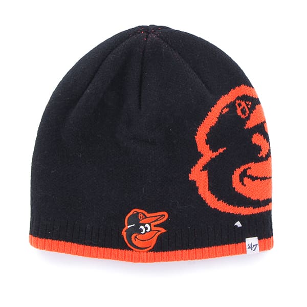 Baltimore Orioles Peaks Beanie Black 47 Brand Hat Detroit Game Gear
