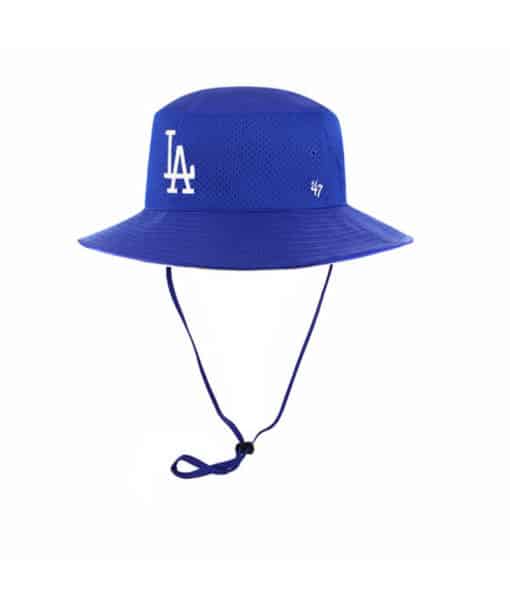 Los Angeles Dodgers 47 Brand Blue Panama Bucket Hat