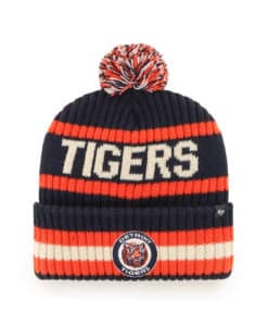 Detroit Tigers 47 Brand Cooperstown Navy Bering Cuff Knit Hat