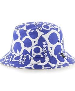 Brooklyn Dodgers 47 Brand Cooperstown Blue White Bravado Bucket Hat