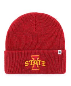 Iowa State Cyclones 47 Brand Red Brain Freeze Cuff Knit Hat