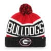 Georgia Bulldogs 47 Brand Red Calgary Cuff Knit Hat