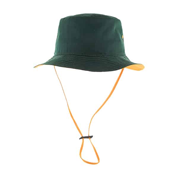 Baylor Bears Kirby Bucket Dark Green 47 Brand Hat Detroit Game Gear