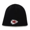 Kansas City Chiefs 47 Brand Black Beanie Knit Hat