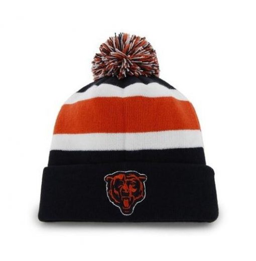 Chicago Bears 47 Brand Classic Navy Breakaway Cuff Knit Hat