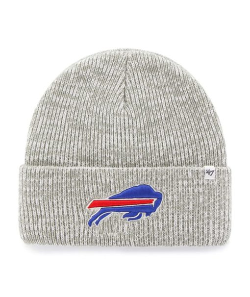 Buffalo Bills 47 Brand Gray Brain Freeze Cuff Knit Hat