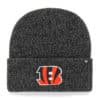 Cincinnati Bengals 47 Brand Black Brain Freeze Cuff Knit Hat