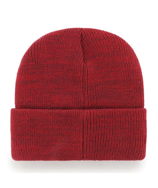 San Francisco 49ers 47 Brand Red Brain Freeze Cuff Knit Hat - Image 2