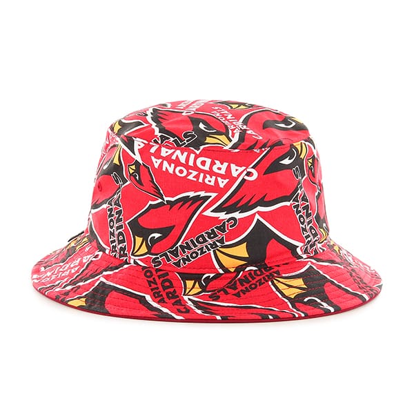 Arizona Cardinals Bravado Bucket White 47 Brand Hat Detroit Game Gear