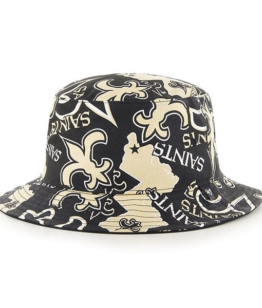 New Orleans Saints 47 Brand Bravado Bucket Hat Detroit Game Gear