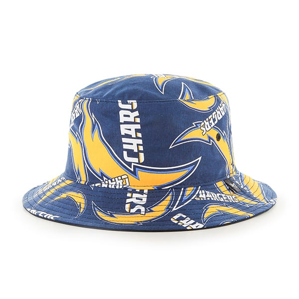 San Diego Chargers 47 Brand Navy Bravado Bucket Hat - Detroit Game Gear