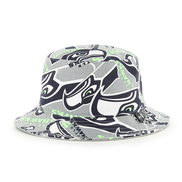 Seattle Seahawks 47 Brand Bravado Bucket Hat - Detroit Game Gear