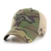 Denver Broncos 47 Brand Camo Branson MVP Adjustable Hat