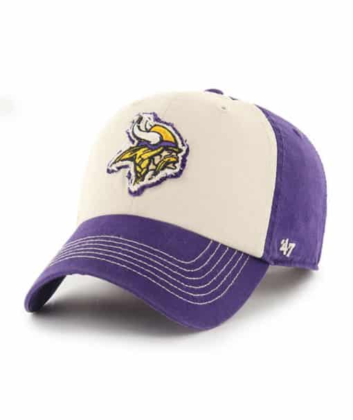 Minnesota Vikings 47 Brand Endicott Purple Clean Up Adjustable Hat