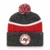 Tampa Bay Buccaneers 47 Brand Holcomb Black Red Cuff Knit Hat