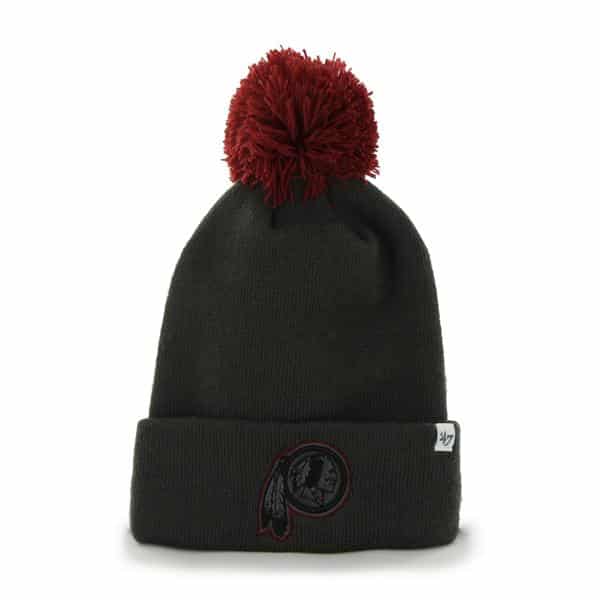 Washington Redskins Justus Cuff Knit Charcoal 47 Brand Hat - Detroit ...