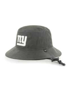 New York Giants 47 Brand Charcoal Monterey Bucket Hat