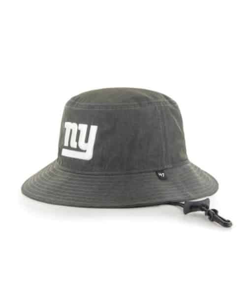 New York Giants 47 Brand Charcoal Monterey Bucket Hat