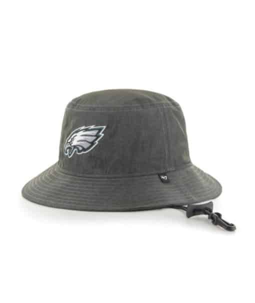 Philadelphia Eagles 47 Brand Charcoal Monterey Bucket Hat