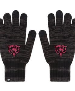 Chicago Bears Women's 47 Brand Charcoal Northmont Gloves